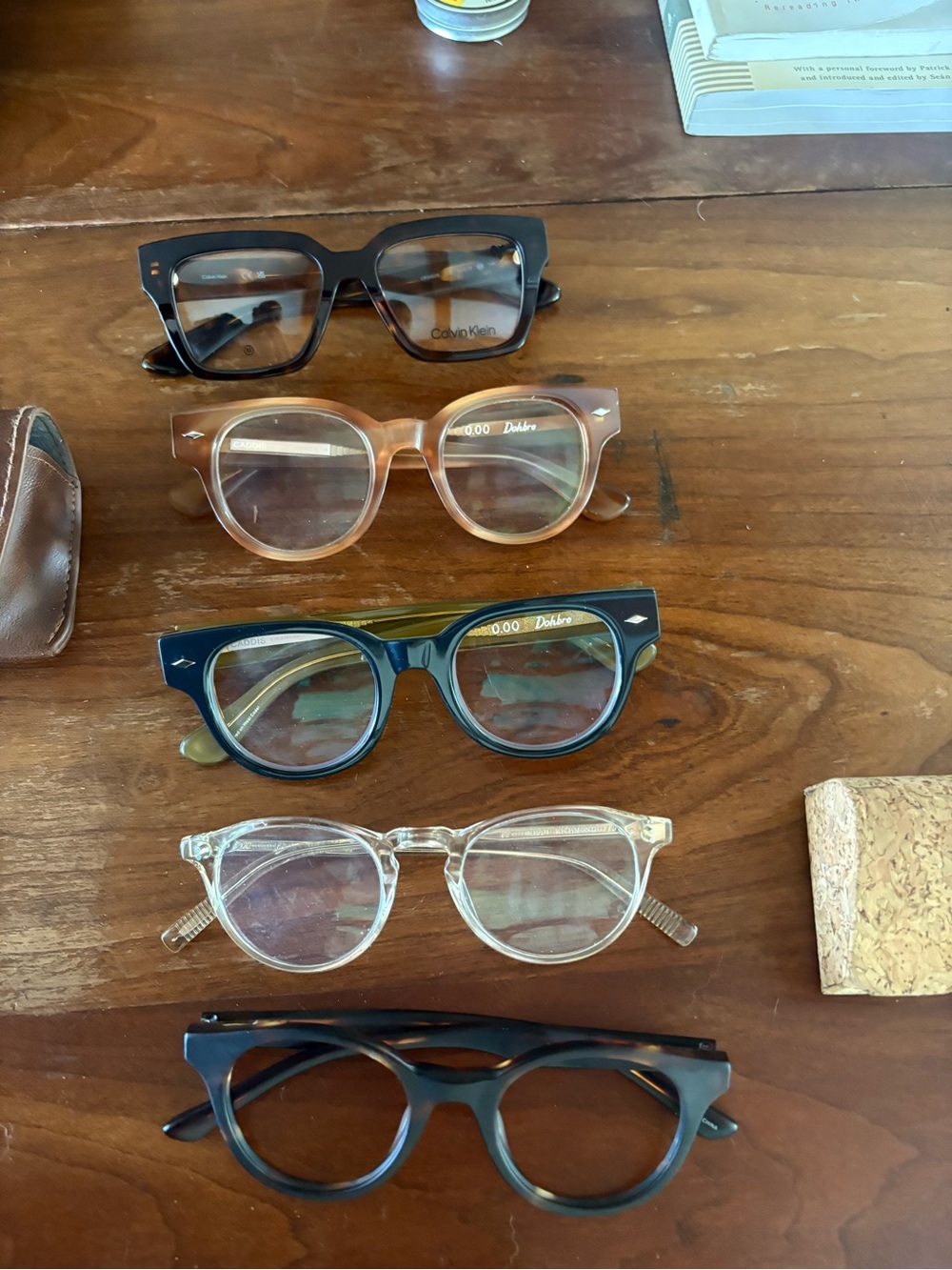 Five Men’s Fashion Optical Frames - Mixed Colors